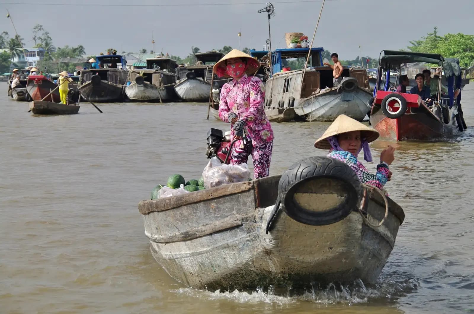 Chợ nổi Cái Răng